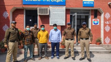 गिरफ्तार किए गए महिला से गैंगरेप के आरोपी।