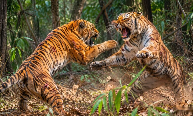 Two Tigers Found Dead After Territorial Fight in Uttarakhand